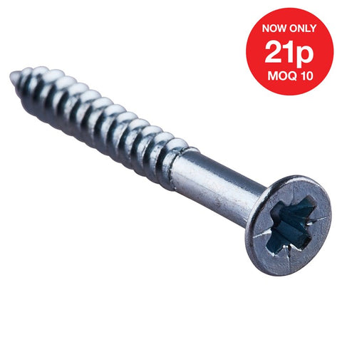 AMTECH-3.5mm X 30mm Pz Countersunk Wood Screws (20pc)