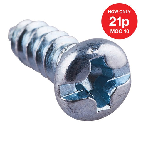 AMTECH-3.5mm X 12mm Self Tapping Screw (30pc)