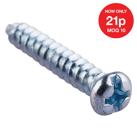 AMTECH-4mm X 25mm   Self Tapping Screw (28pc)