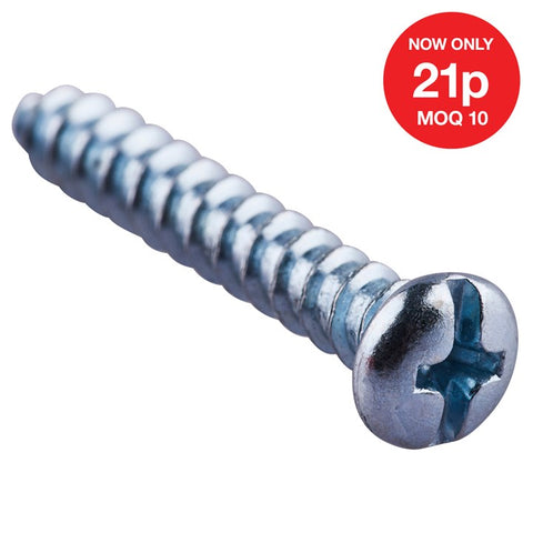 AMTECH-5mm X 30mm   Self Tapping Screw (16pc)