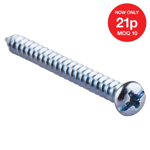 AMTECH-5mm X 50mm   Self Tapping Screw (10pc)