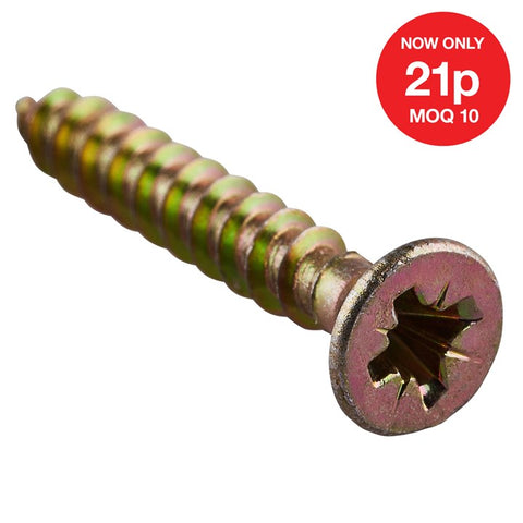 AMTECH-3mm X 20mm Chipboard Screw (30pc)