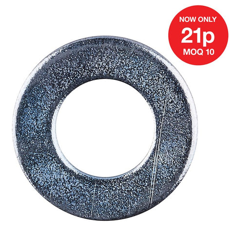 AMTECH-6mm Flat Washers (60pc)