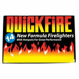 FIRE LIGHTERS LONG BURNING FIRELIGHTERS QUICKFIRE FLAME FAST BARBECUE BBQ OVEN 