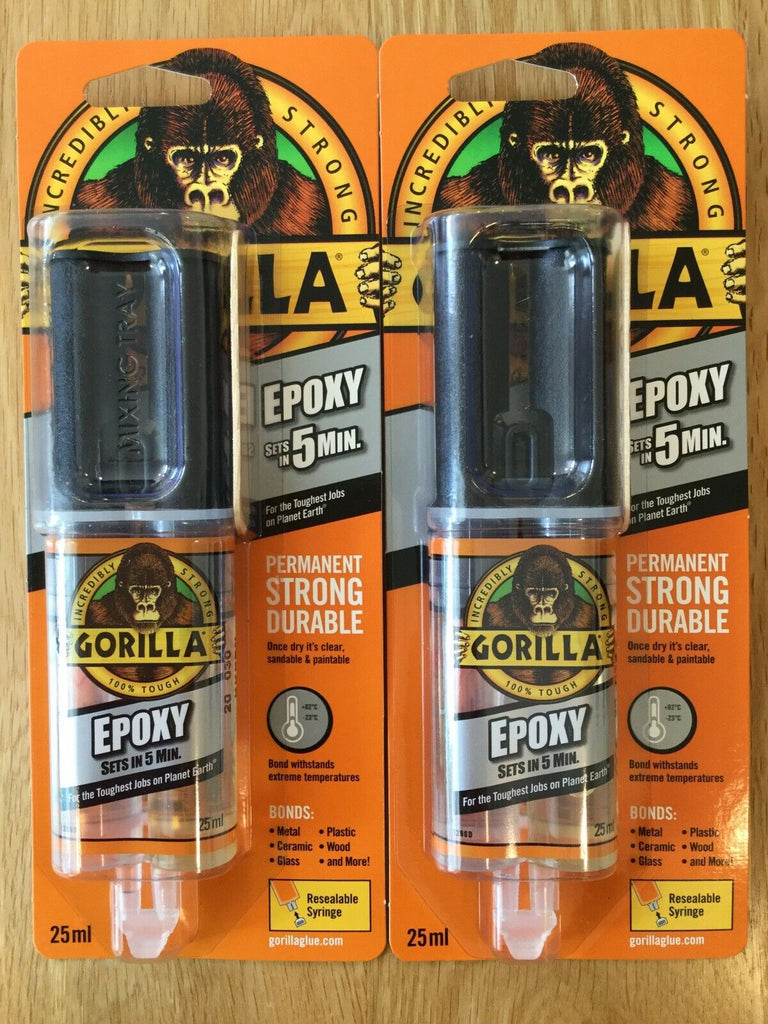 Gorilla Epoxy Glue 25ml PACK OF 2