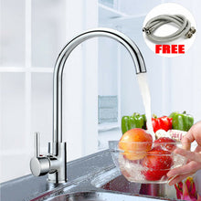 Sid telfers Modern Kitchen Sink Mixer Taps Swivel Spout Single Lever Tap Mono Faucet