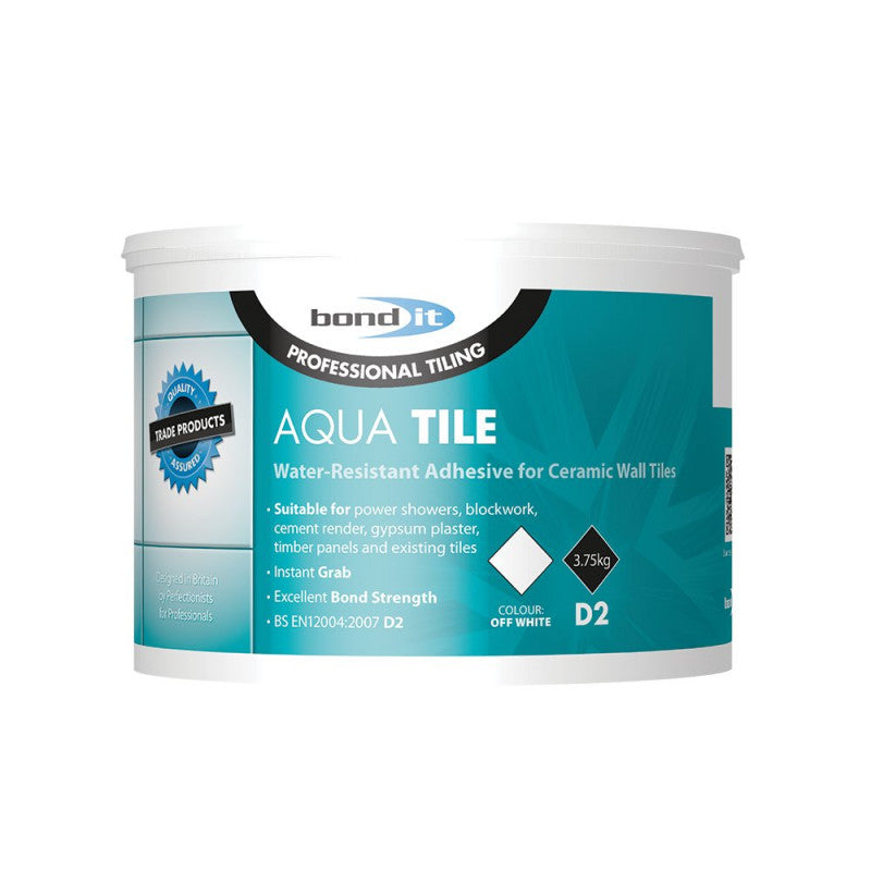 Aqua-Tile Water-Resistant Wall Tile Adhesive 15kg